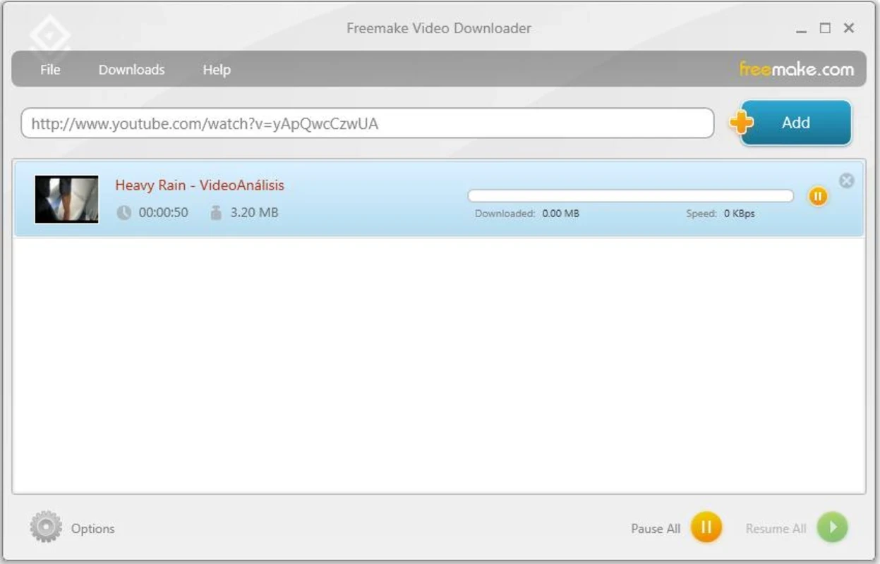 Freemake Video Downloader — captura de tela 1